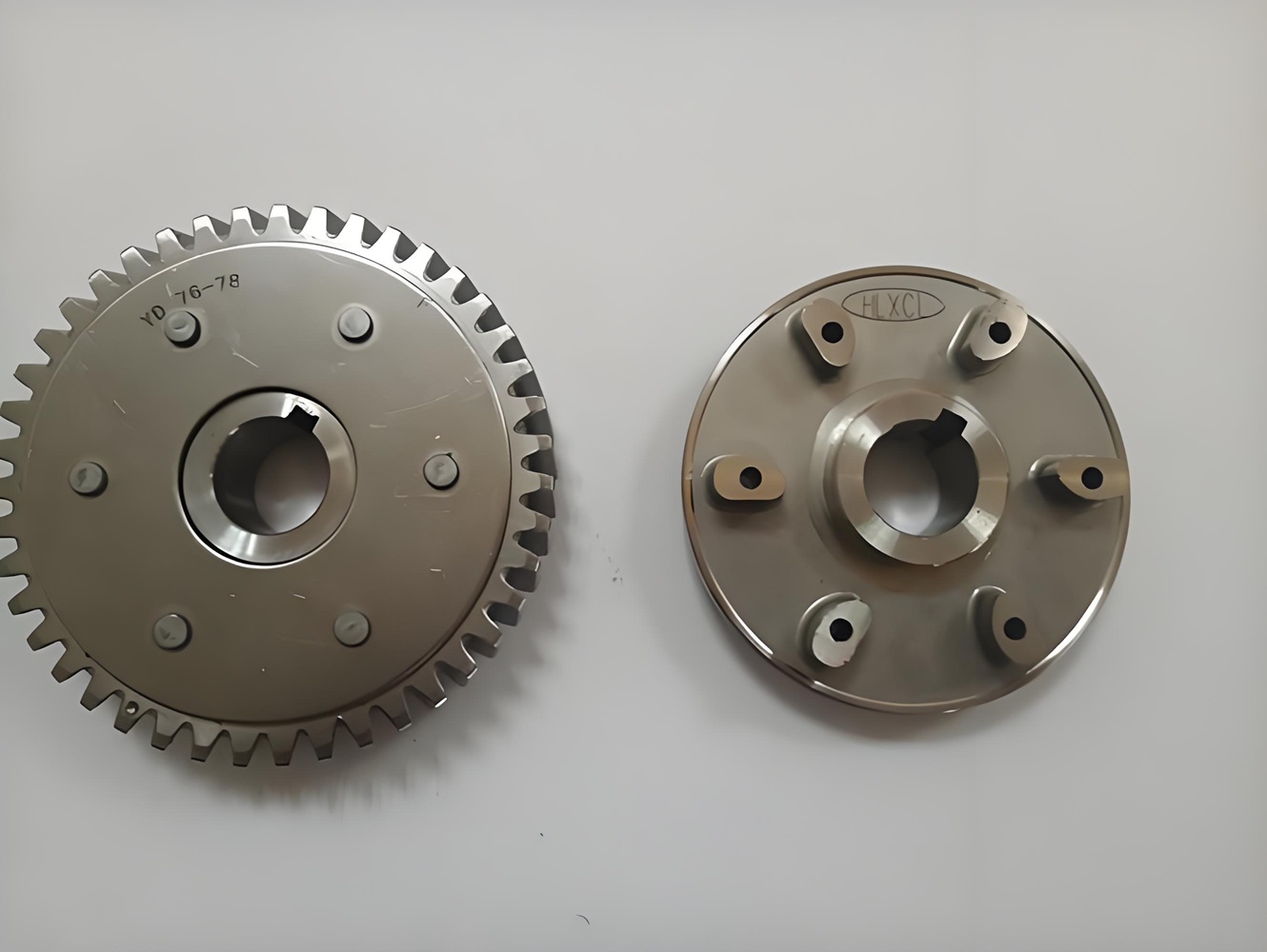 Powder metallurgy motorcycle balance driven gear plate